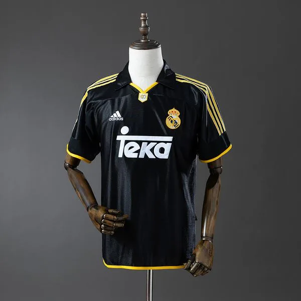 Camiseta de fútbol Real Madrid 1998/00 VISITANTE MANGA CORTA VERSION FAN